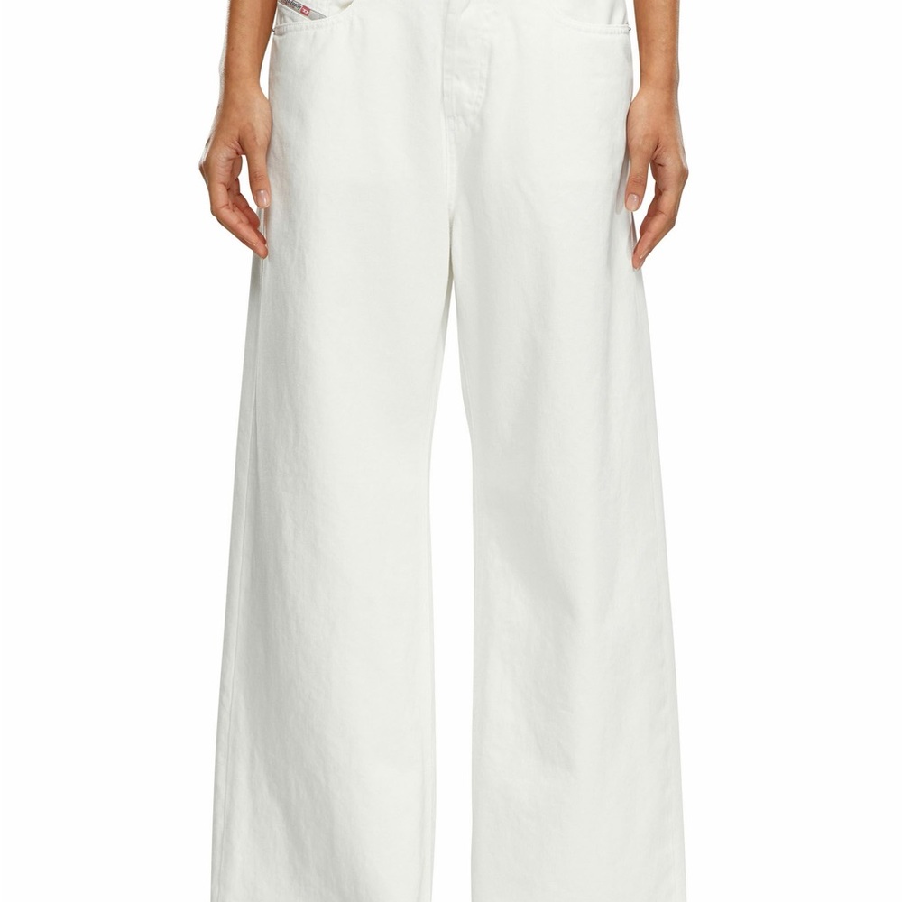 Diesel Women's Straight Leg Jeans - White